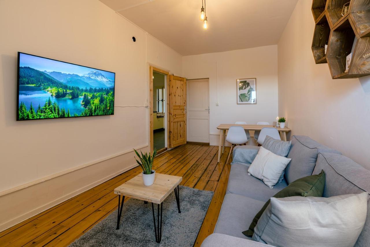Eigene Wohnung im Stadtzentrum mit wunderschöner Dachterrase Biel/Bienne Exterior foto
